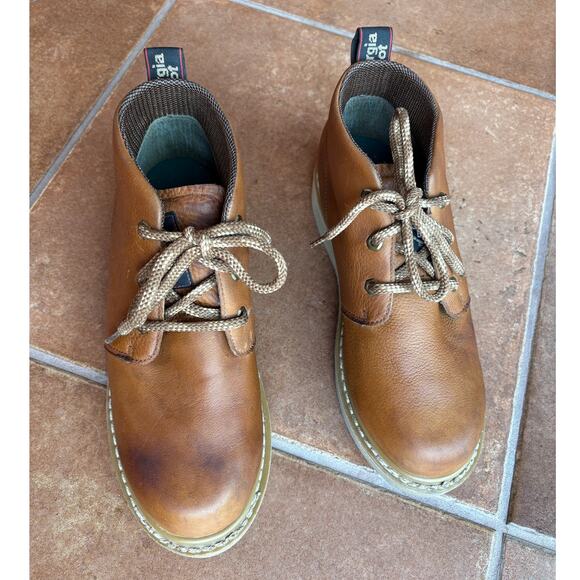 Georgia Boot Company Mens Rugged Brown Chukka Wedge Work Boots size 9.5 - Picture 9 of 15